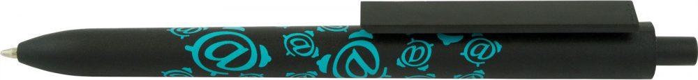 Długopis reklamowy El Primero Solid - wygląd z nadrukowanym logo firmy