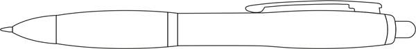 Długopis reklamowy AP1001c - powierzchnia do nadruku i personalizacji